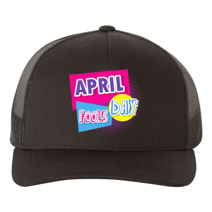 April Fool's Day Vintage Inspirational Fan Yupoong Adult 5-Panel Trucker Hat