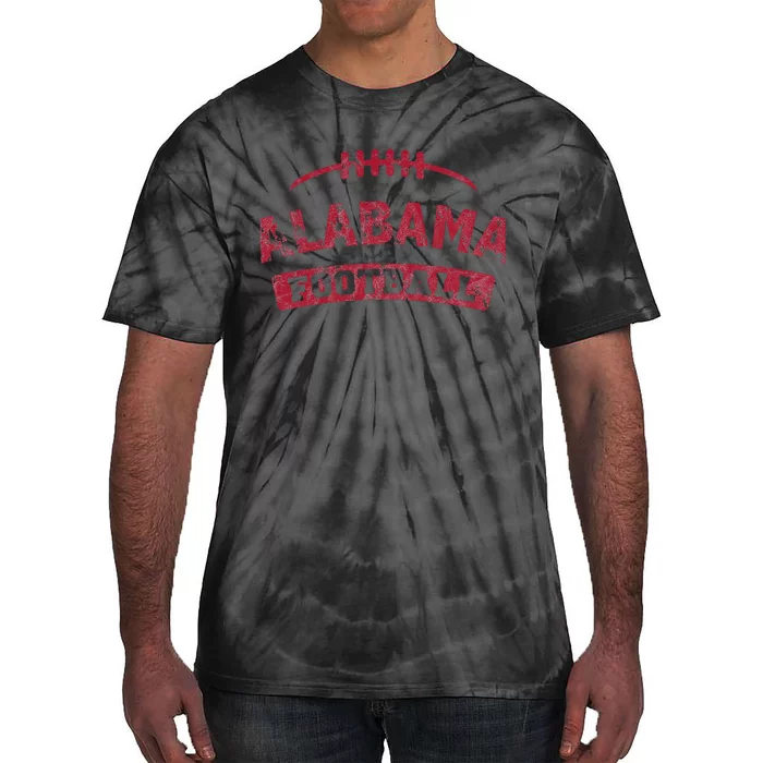 Alabama Football Distressed Vintage Tie-Dye T-Shirt