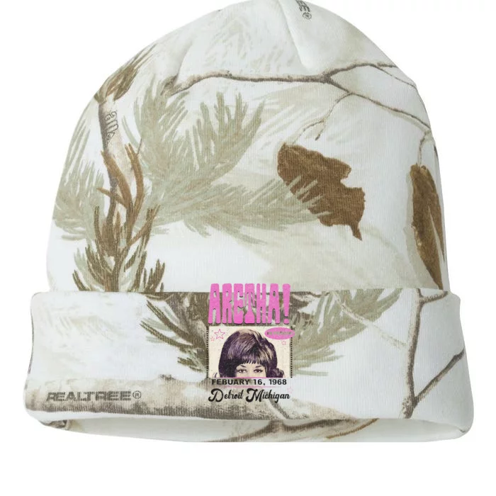 Aretha Franklin DETROIT Kati - 12in Camo Beanie