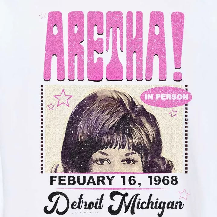 Aretha Franklin DETROIT Garment-Dyed Sweatshirt