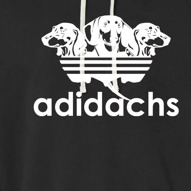 Adidachs Funny Daschund Dog Garment-Dyed Fleece Hoodie