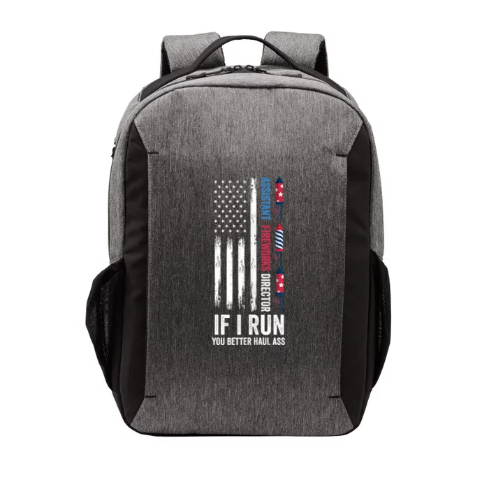 Assistant Fireworks Director 4th Of July Vector Backpack