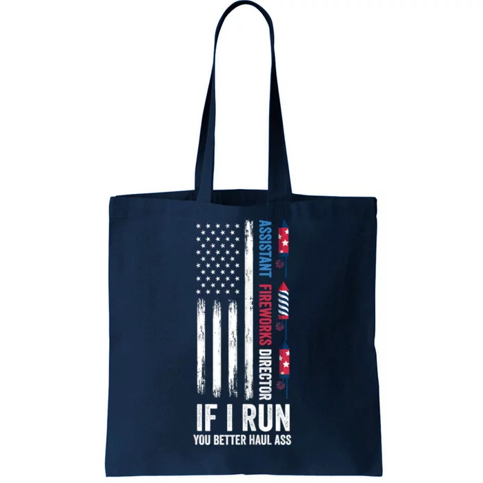 Assistant Fireworks Director 4th Of July Tote Bag