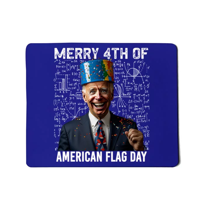 American Flag Day 4th Of July Funny Joe Biden Memorial Meaningful Gift Mousepad