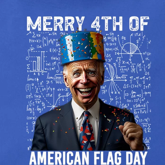 American Flag Day 4th Of July Funny Joe Biden Memorial Meaningful Gift Zip Tote Bag