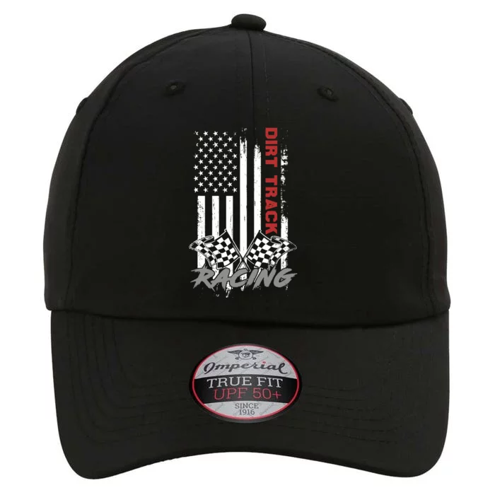 American Flag Dirt Track Racing Car Bike Driver Racer Gifts The Original Performance Cap