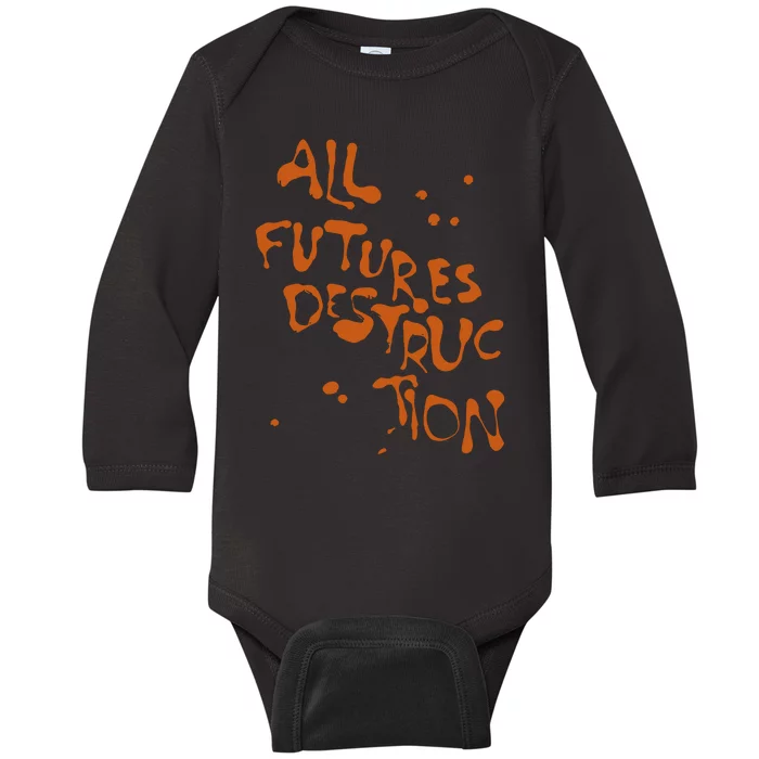 All Futures Destruction Baby Long Sleeve Bodysuit