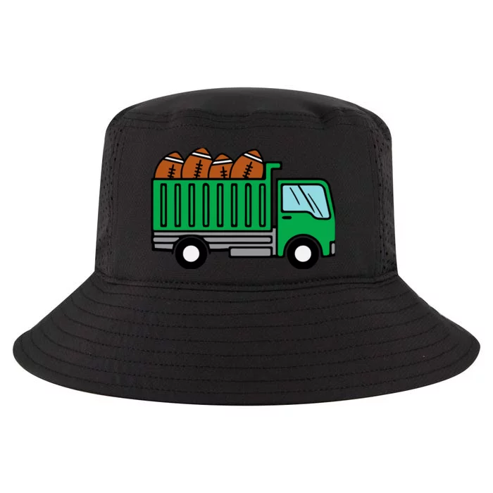 American Football Dump Truck Cute Sports Boys Toddlers Cool Comfort Performance Bucket Hat