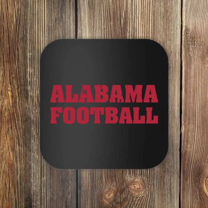 Alabama Football Distressed Vintage Coaster