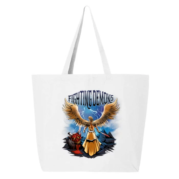 Angel Fighting Demons 25L Jumbo Tote