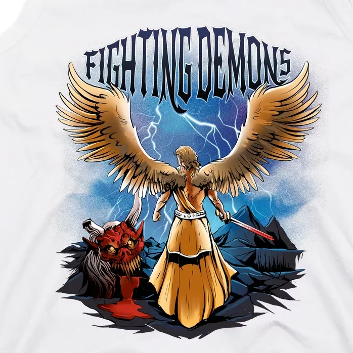 Angel Fighting Demons Tank Top