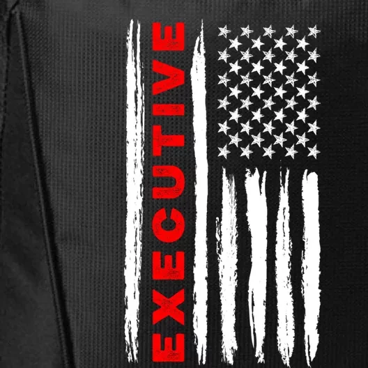 American Flag Executive Us Usa Flag Gift City Backpack