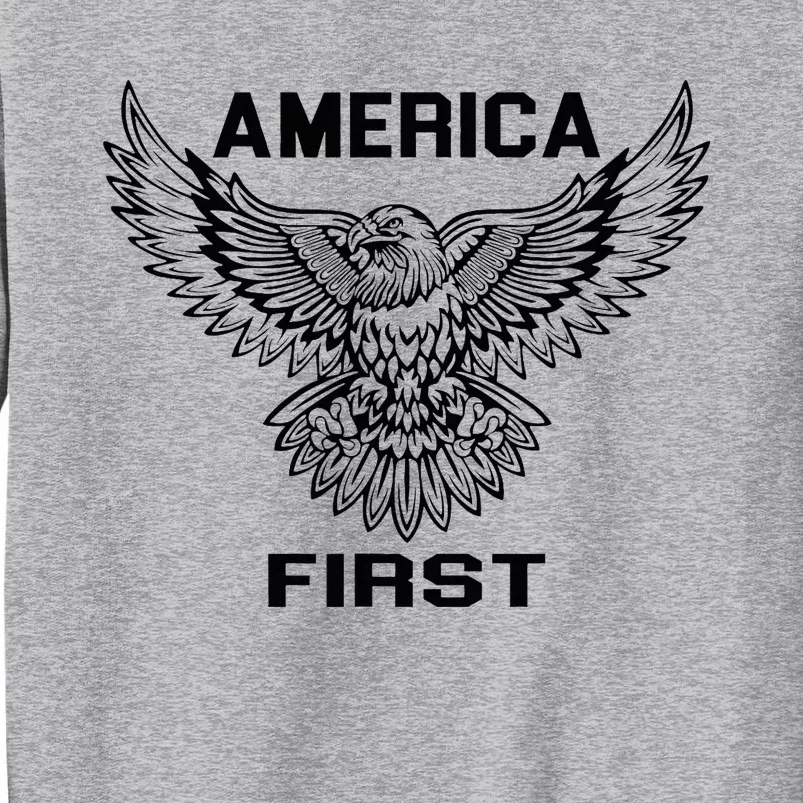 America First Eagle America First Tall Sweatshirt