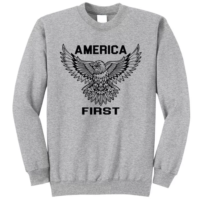 America First Eagle America First Tall Sweatshirt