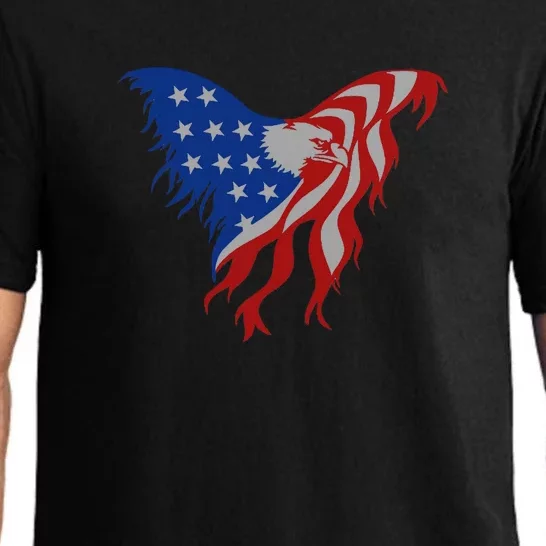 American Flag Eagle. Pajama Set