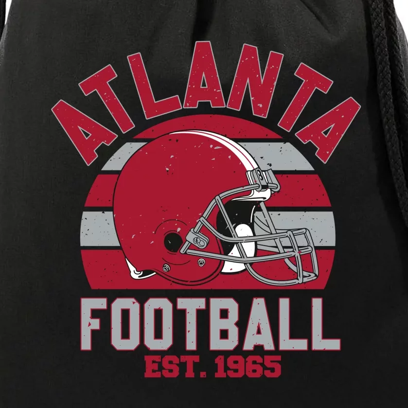 Atlanta Football Est 1965 Team Supporter Drawstring Bag