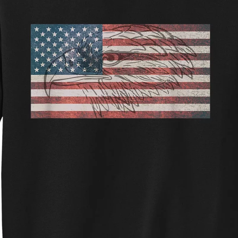 American Flag Eagle USA Sweatshirt