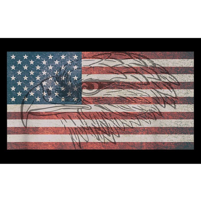 American Flag Eagle USA Bumper Sticker