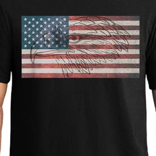 American Flag Eagle USA Pajama Set