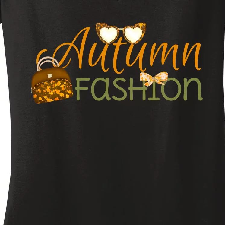 Autumn Fashion Essentials Women's V-Neck T-Shirt