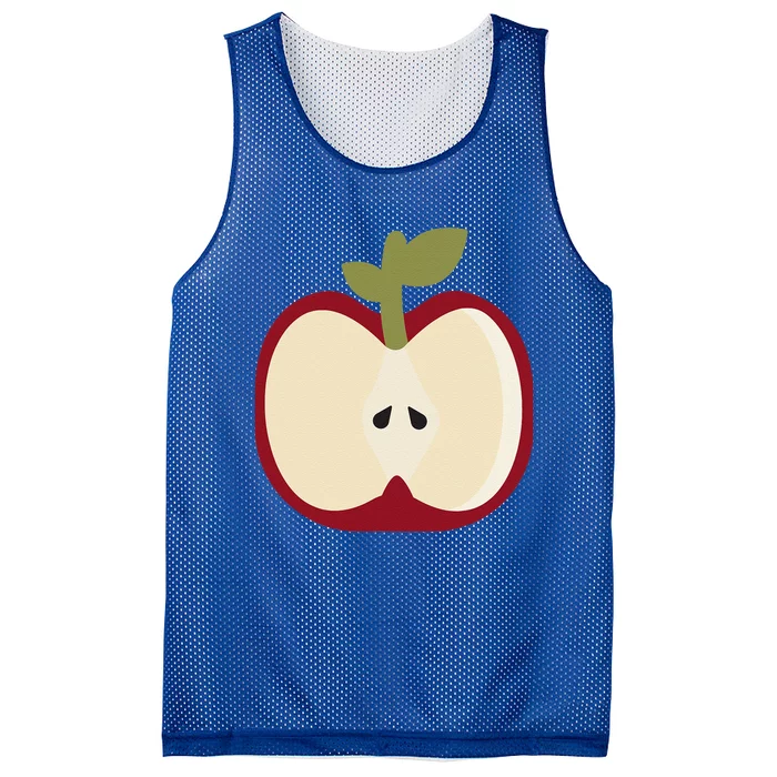 Apple Fruit Easy Lazy DIY Halloween Costume Mesh Reversible Basketball Jersey Tank