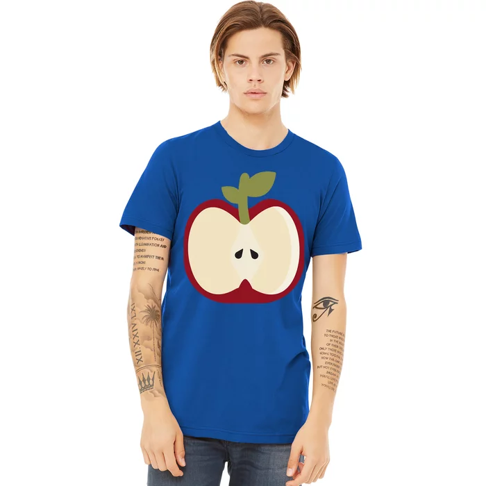 Apple Fruit Easy Lazy DIY Halloween Costume Premium T-Shirt