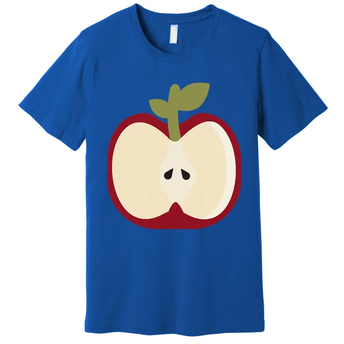 Apple Fruit Easy Lazy DIY Halloween Costume Premium T-Shirt