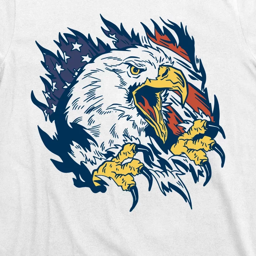 American Flag Eagle Patriot Gift T-Shirt