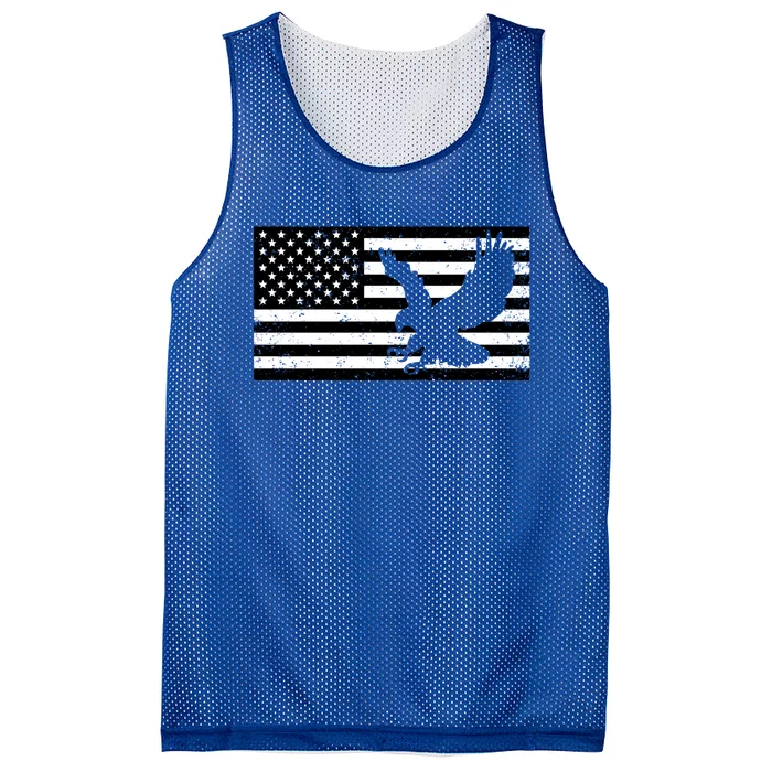 American Flag Eagle Great Gift 4th Of July Tees Patriotic Eagle Great Gift Mesh Reversible Basketball Jersey Tank