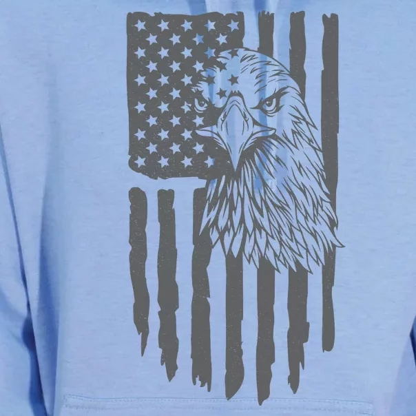 American Flag Eagle Patriot Unisex Surf Hoodie