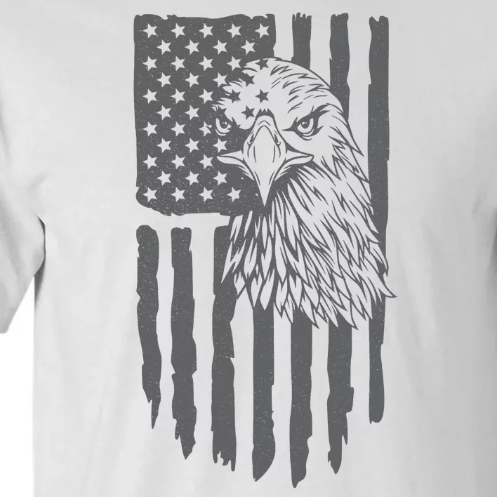 American Flag Eagle Patriot Tall T-Shirt