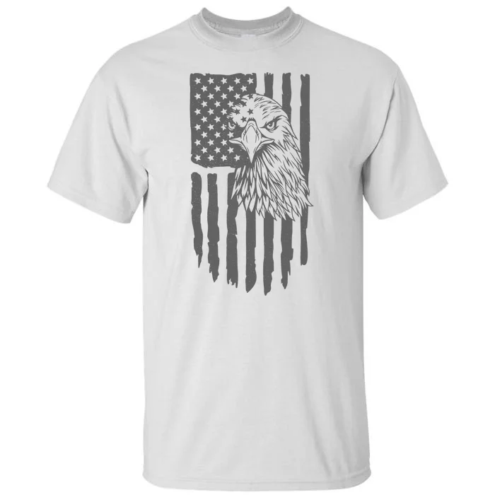 American Flag Eagle Patriot Tall T-Shirt