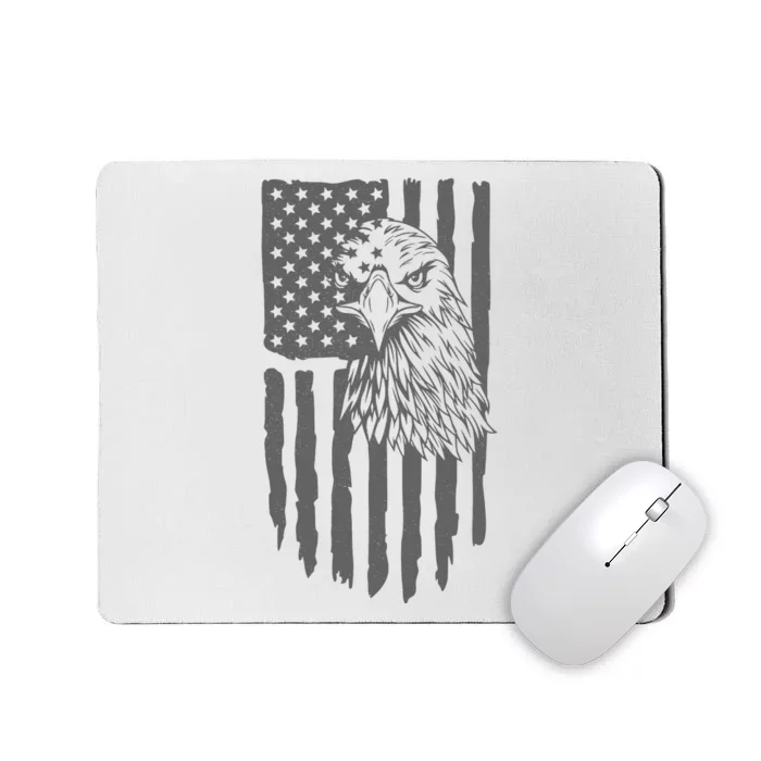 American Flag Eagle Patriot Mousepad