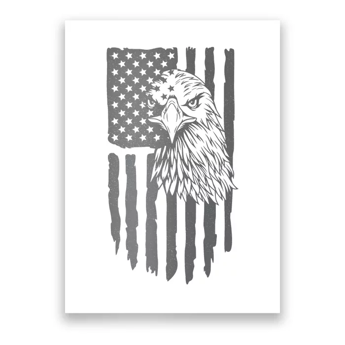 American Flag Eagle Patriot Poster