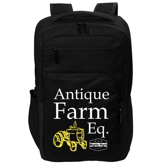 Antique Farm Equipment Impact Tech Backpack