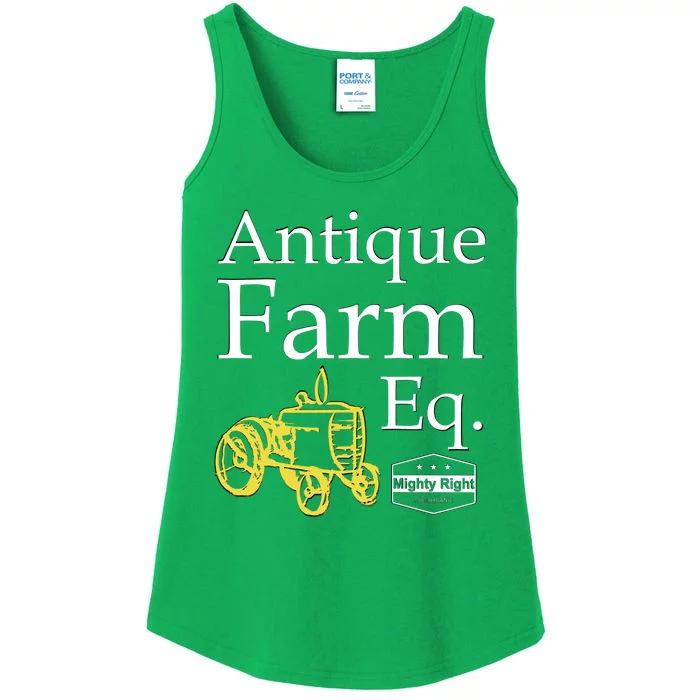 Antique Farm Equipment Ladies Essential Tank