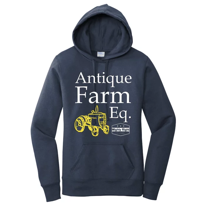 Antique Farm Equipment Women's Pullover Hoodie