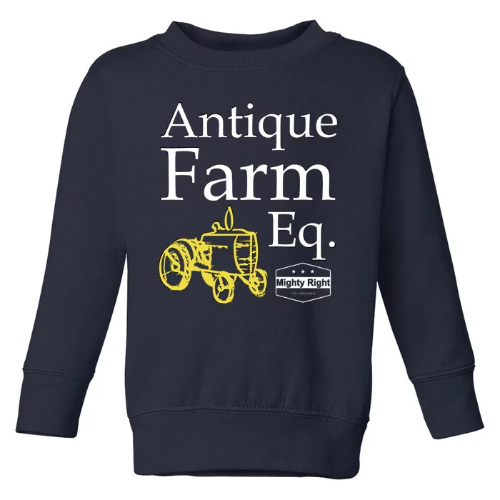 Antique Farm Equipment Toddler Sweatshirt