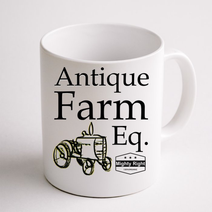 Antique Farm Equipment Front & Back Coffee Mug