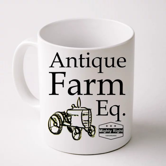 Antique Farm Equipment Front & Back Coffee Mug