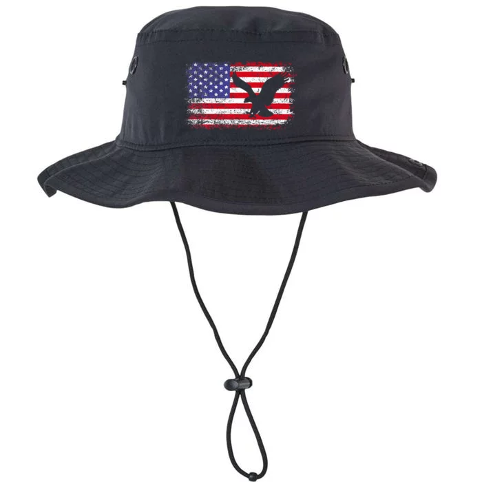 American Flag Eagle Usa 4th Of July Legacy Cool Fit Booney Bucket Hat