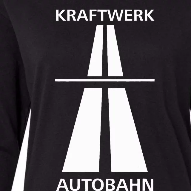 Autobahn For Fun Fast Driving In Germany Womens Cotton Relaxed Long Sleeve T-Shirt