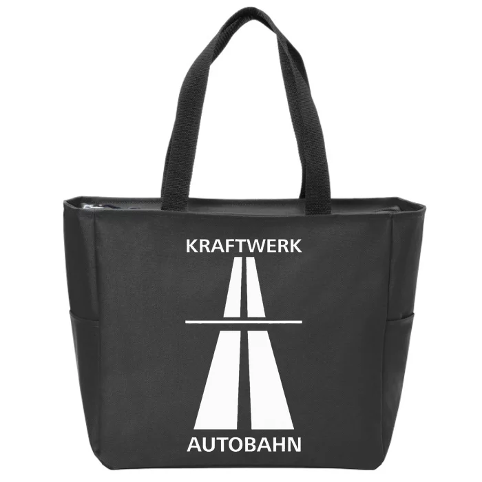 Autobahn For Fun Fast Driving In Germany Zip Tote Bag