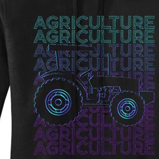 Agriculture Farming Farmer Women's Pullover Hoodie