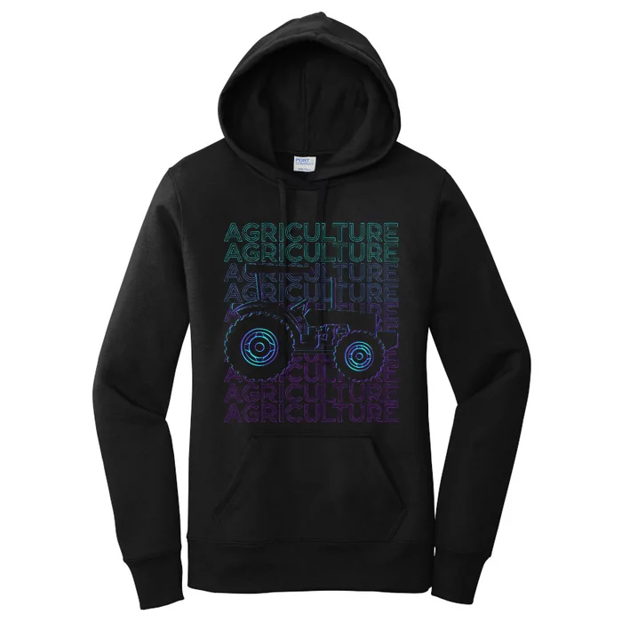 Agriculture Farming Farmer Women's Pullover Hoodie