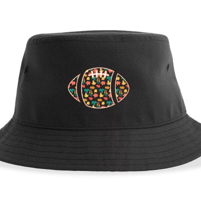 American Football Fall For Family Sustainable Bucket Hat