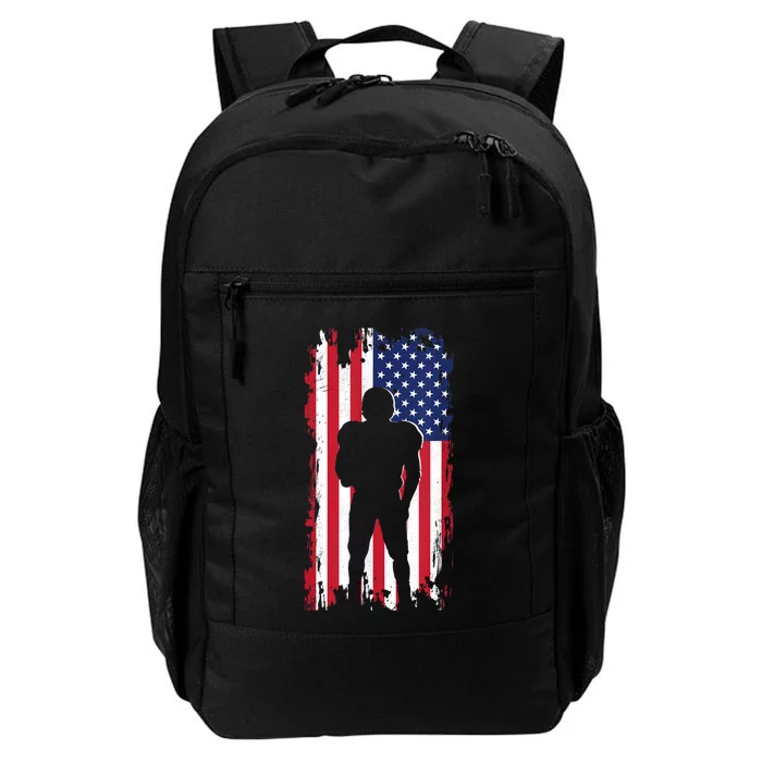 America Football Flag Daily Commute Backpack