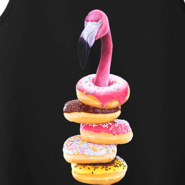 A Famished Flamingo Performance Tank