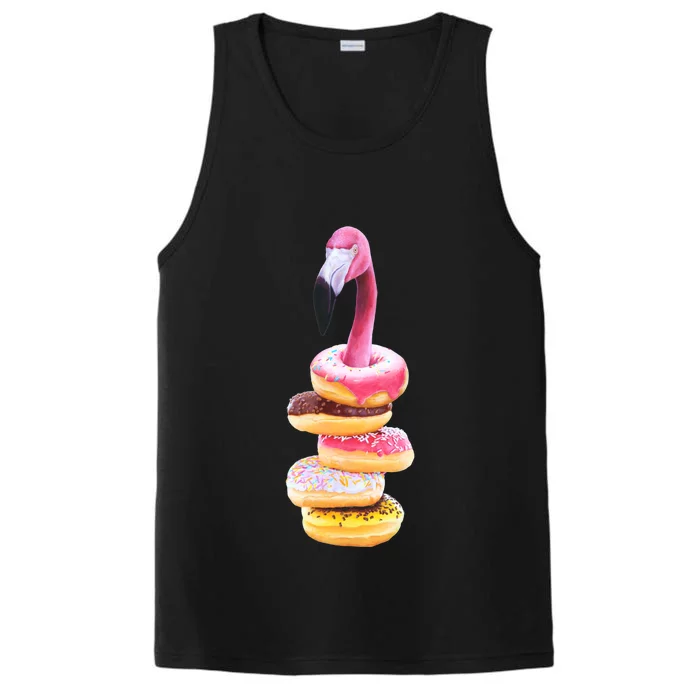 A Famished Flamingo Performance Tank