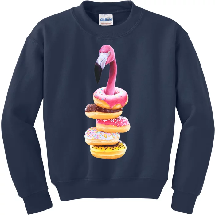 A Famished Flamingo Kids Sweatshirt